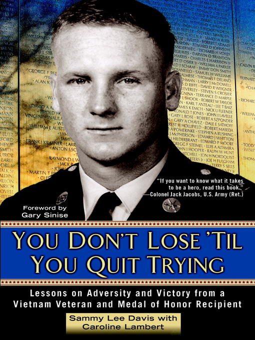 Title details for You Don't Lose 'Til You Quit Trying by Sammy Lee Davis - Available